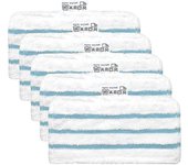 Paquete de 5 almohadillas de microfibra de piezas para trapeador a vapor Black & Decker