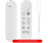 Silicone TV Remote Control Protective Case, for Google TV Streamer (4K)/LG AN-MR21GC MR21N/21GA TV/TCL rc902v/802NU1