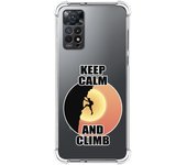 Funda Silicona Antigolpes para Xiaomi Redmi Note 11 Pro / 11 Pro 5G diseño Hombre Escalada Dibujos