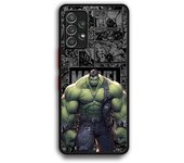 Matte Case for Samsung Galaxy A55 A54 A53 A52 A52s A51 A14 A13 A12 A35 A34 A32 A21s A23 A33 A50 A70 Marvel Strong Hulk Iron Man