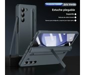 Hard Phone Hinge Protection Cover for Samsung Galaxy Z Fold 6 5 4 3 5G with Screen Protector Stand Bracket Pen Holder Slot Cover