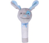Campana de mano con forma de animal de dibujos animados BBSKY, sonido de llamada para bebé, juguetes para bebés con manivela