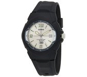 Reloj Casio hombre analógico MW-600F-7AV esfera blanca con calendario MW600F7AV
