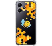 Funda Silicona Antigolpes para Xiaomi Redmi 12 5G diseño Abeja Dibujos