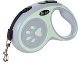 Pet Dog Leash for Small Medium Dogs Cats Retractable Nylon Material Durable Puppy Footprint Rope Chihuahua Bulldog Pug Supplies