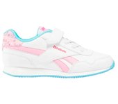 ZAPATILLAS SIN CORDONES NIÑA REEBOK ROYAL CLASSIC JOGGER 3.0 BLANCAS-2.5 (USA) 33 (EUR)