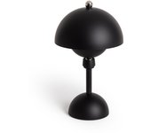 Ledkia Lámpara de Mesa LED Portátil con Batería Recargable USB Pauna Negro