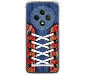 Tumundosmartphone Funda Silicona Antigolpes para Oppo Reno 12FS 4G / 12 FS 5G diseño Zapatillas 11 Dibujos