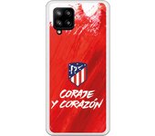 Carcasa para Samsung A42 5G - Atlético de Madrid Coraje y corazón