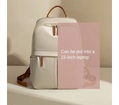 Mochilas ligeras de gran capacidad para mujer bolso impermeable resistente al desgaste para portátil de 15 pulgadas para viaje