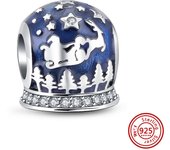 New 925 Silver Santa Claus Elk Deer Snowflake Tree Candy Cane Socks Hat Christmas Beads Fit Pandora Charms Bracelet DIY Jewelry