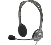 Logitech LGT-H110 Binaurale Black,Silver 981-000271