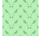 Papel Pintado Floral Victoriano Verde