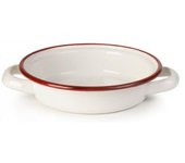 Pack Plato de huevos esmaltado BORDEAUX de Ibili (6 pzas)