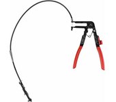 Alicates para abrazaderas de manguera, alicates para abrazaderas de manguera con cable Bowden de 620 mm