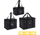 70L Insulated Thermal Cooler Bag Insulation To Keep Cold Large Capacity Portable Lunch Bag Zip Picnic Camping Tin Foil Food Bags