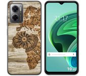 Funda Silicona para Xiaomi Redmi 10 5G diseño Madera 07 Dibujos