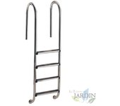 Suinga Escalera de Muro para Piscina de Acero Inoxidable con Pasamanos y Peldaños - Modelo Standard