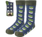 CALCETINES ADULTO THE MANDALORIAN DARK - AZUL