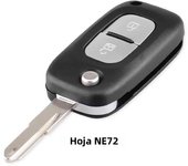 KEYYOU Filp Remote Key Shell 2/3 Buttons Case For Renault Clio 3 Kangoo Master Modus Twingo 2006-2016 Replacement Uncut Blade