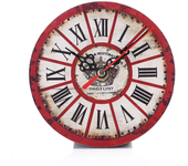 European style creative wall clock Mute non-ticking punch-free art wall clock can be used in kitchen study bedroom coffee shop