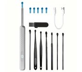 Kit De Limpieza De Oídos Con Cámara Otoscopio WiFi Inalámbrica Visión Infrarroja Limpieza De Cerdas De Dientes Inspección Oral Cuidado De La Salud