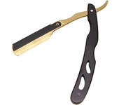 Cuchillo De Afeitar Manual Para Hombres Cuchillo De Afeitar Al Acero Inoxidable Con Soporte De Afeitado Profesional Cuchilla Recta Para Barba Y Peluca