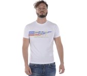 Emporio Armani EA7 Camiseta Algodón Hombre Blanco 3 ZPTA0PJM5Z 1100