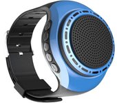 Portable Wrist Watch Speaker Cool Lighting Bluetooth-compatible Sports Music FM Radio USB Rechargeable Wireless Speaker