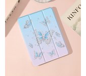 Butterfly Case For iPad 9th/ 8th/ 7th Generation 10.2 inch Case,For MiNi 4/5/6 Cover,with Pencil Holder,Auto Wake/Sleep Cover