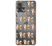 Funda Silicona Antigolpes para Motorola Edge 30 Fusion 5G diseño Perros 08 Dibujos