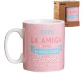 Mug Amiga Tazas de Desayuno, Cerámica- DAMDAM GO