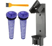 Charger Hanger And Filter For Dyson V7 V8 SV10 SV11 Series Handheld Vacuum Cleaner Accessories Charging Bracket Wall Mount