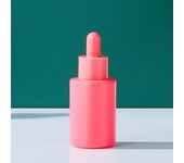 30ml Macaron Glass Dropper Bottle Small Frosted Essential Oil Serum Container Portable Skin Care Cosmetics Jar Can Simple