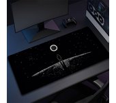 Large Gaming Mouse Pad XXL Astronaut Non-Slip Rubber Big Mousepad Gamer Computer Laptop Office Mouse Mat Extend Desk Mat Pads