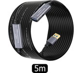 Cable de extensión activo USB 3.0 macho a hembra de con 3 chipsets de extensión，cable repetidor USB A con potenciador de señal, compatible con portátiles, discos duros, Xbox, PS4, Oculus Rift, VR y más（5m/10 m / 15m/20m/25m/30m）