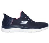 Skechers Summits - Diamond Dream Zapatillas deportivas para mujer azul marino en piel y sintético 84173