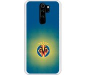 Funda original compatible con Xiaomi Redmi Note 8 Pro - Villarreal escudo fondo trama