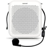 Amplificador de Voz Recargable Portátil, 2000mAh, con Micrófono con Cable y Cintura, Micrófono Personal y Altavoz