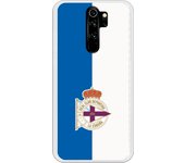 Funda original compatible con Xiaomi Redmi Note 8 Pro - RC Deportivo Escudo blanquiazul