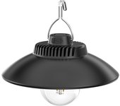 Retro LED Camping Lights Warm Atmosphere Tent Lantern With Hook Built-in Battery Rechargeable Lamp Outdoor Portable Flashlight