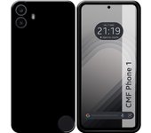 Tumundosmartphone Funda Silicona Gel TPU Negra para Nothing CMF Phone 1