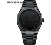 Original Top Brand Stainless Steel Men Wristwatch Classic Business Waterproof Man Black Clock Japan Movement Quartz Mens Watches