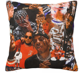Pillow Cover Rauw Alejandro Graphic Cushion Cover Puerto Rican Singer Retro Pillow Case For Sofa Home Decorative Pillowcases