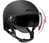 Cascos de Bicicleta, Casco de moto para hombre y Mujer, Casco de patinete Eléctrico, casco de monopatín ADULT, Cascos de scooter highly protectores que absorben Los Golpes, para adultos y jóvenes(54-62 Cm)