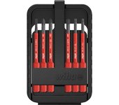 Wiha Juego de bits slimBit electric en surtido, de 7 uds., incl. caja de slimBits (44366)