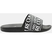 Versace 78YA3SQ1 71352 Sandalias Hombre Negro