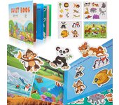 Montessori Busy Book For Kids 2 3 4 Years Kids Learning Sensory Stickers Books Toddlers Activity Quite Book Montessori Baby Toys
