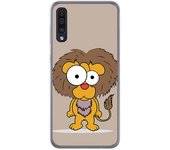 Tumundosmartphone Funda Gel Tpu para Samsung Galaxy A50 / A50s / A30s diseño Leon Dibujos
