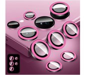 Night Light Luminous Metal Ring Glass Camera Lens Protector for Samsung Galaxy S24 S22 Ultra S23 Plus S24Ultra Lens Film Cover